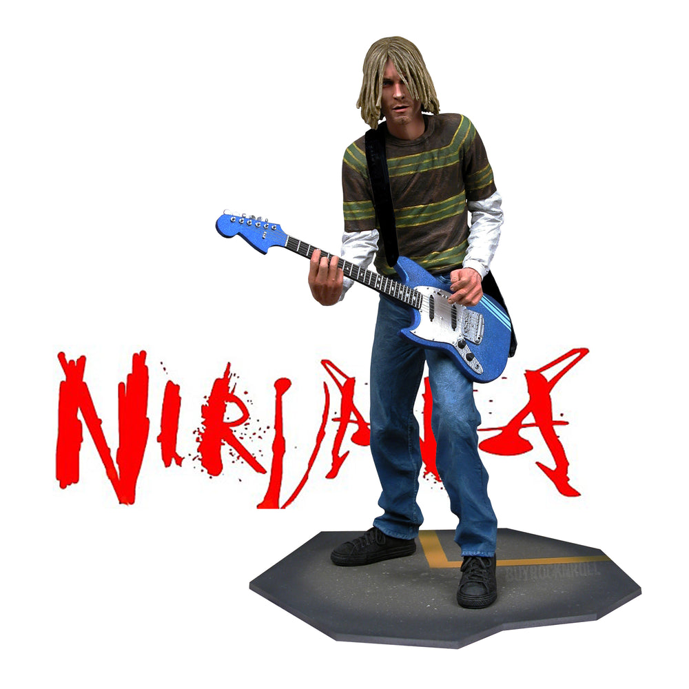 SOLD OUT! Nirvana Collectible NECA 2006 Kurt Cobain Smells Like Teen Spirit 18" Figure