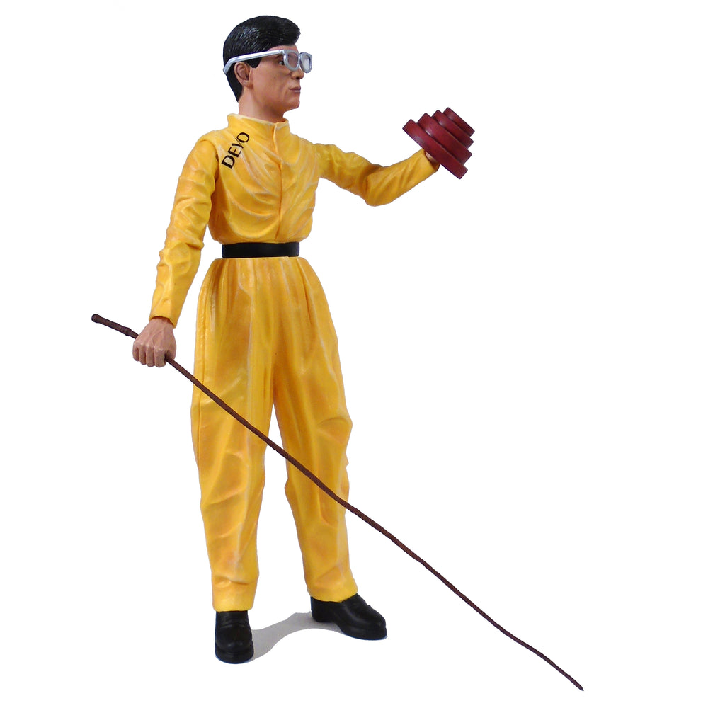 SOLD OUT! Devo Collectible 2005 NECA Figure - 5 Interchangeable Heads, Energy Dome & Whip