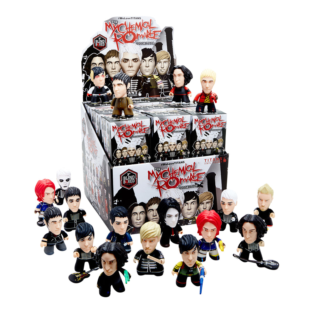 MCR Collection 2017 TITANS The My Chemical Romance 18 Figure Display Case Set