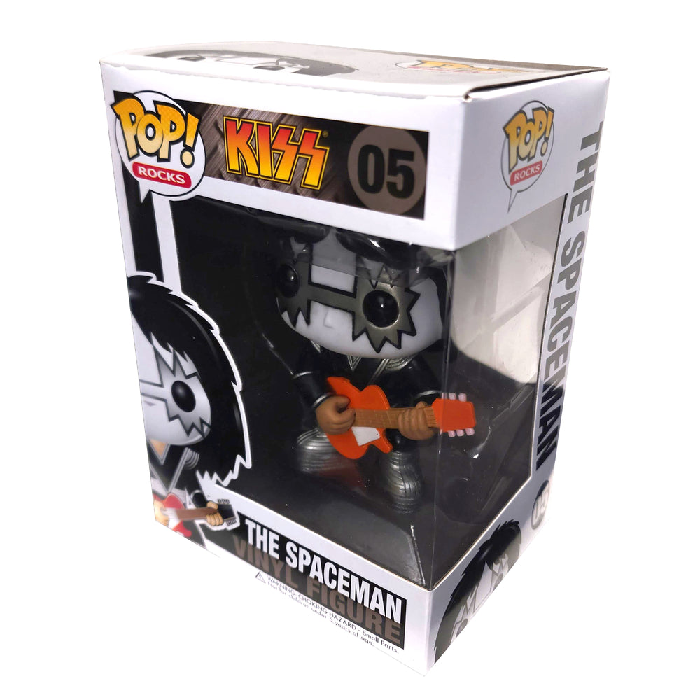 Rare KISS Collectible 2011 Funko Pop! Rocks Ace Frehley Figure #05 in Stacks Display