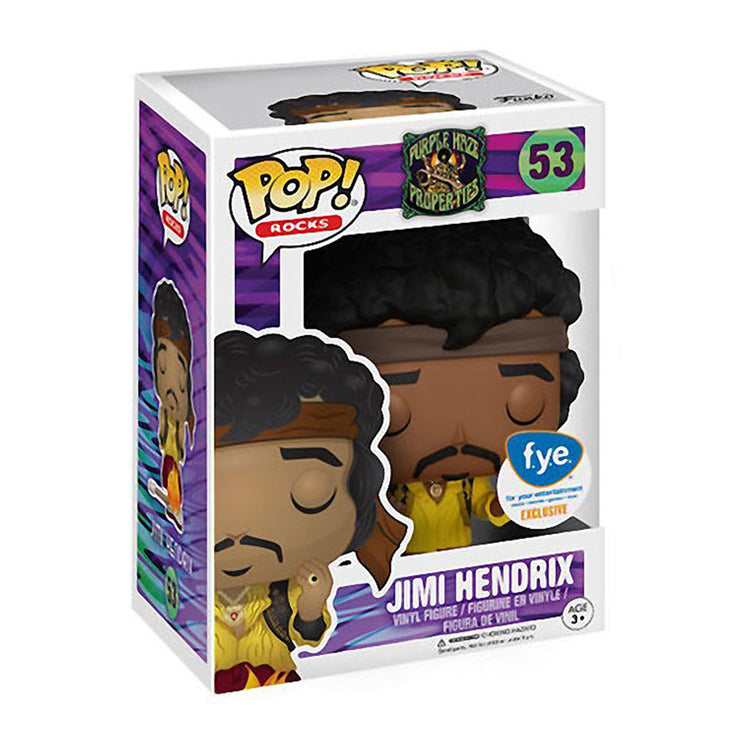COMING SOON! Jimi Hendrix Collectible 2017 Funko POP Rocks! FYE Exclus BuyRockNRoll