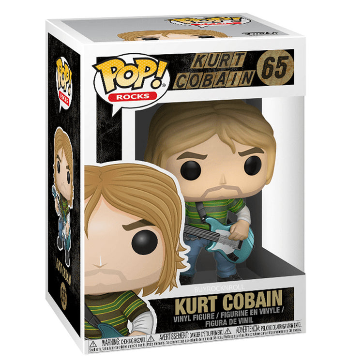 Nirvana 2017 Funko Pop Rocks Kurt Cobain Teen Spirit #65 Vaulted ...