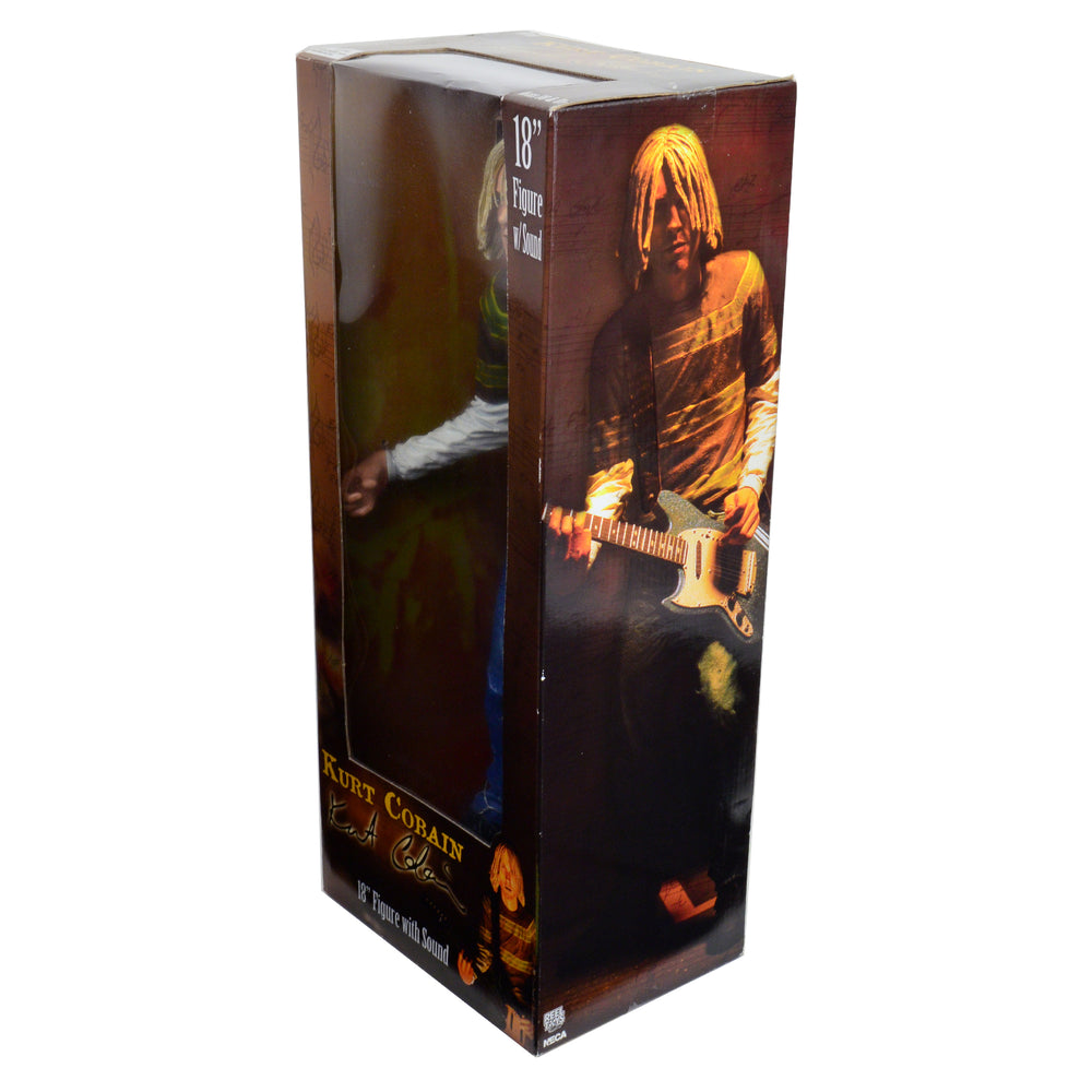 SOLD OUT!  Nirvana Collectible NECA 2006 Kurt Cobain Smells Like Teen Spirit 18 Figure