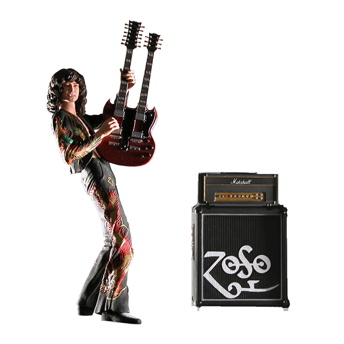 SOLD OUT! Led Zeppelin Collectible: NECA 2006 Jimmy Page Dragon 