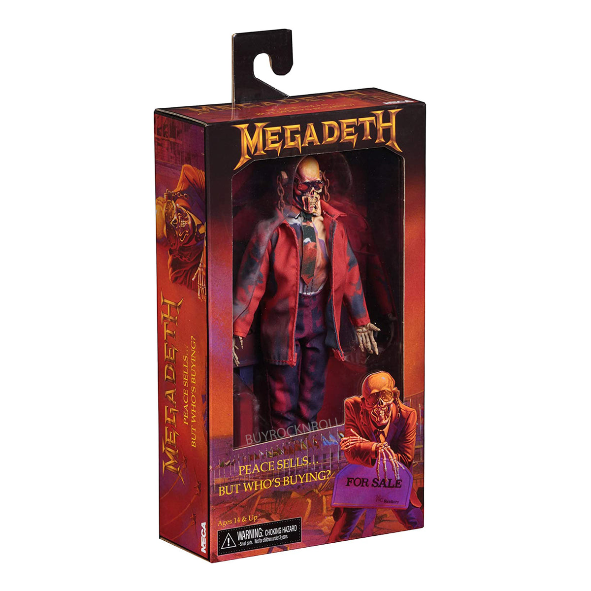 Megadeth 2019 NECA Vic Rattlehead Clothed Figure Peace Sells But Who’s ...