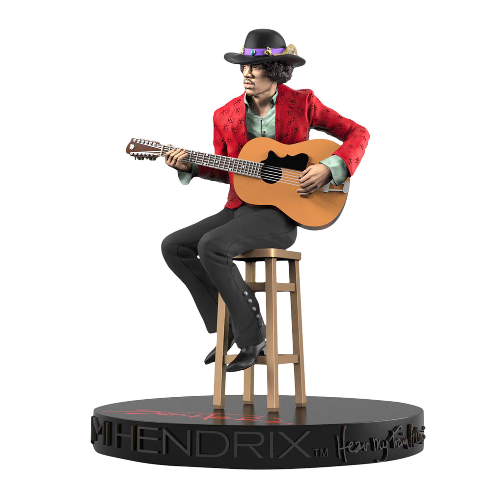 COMING SOON! Jimi Hendrix Collectible 2019 KnuckleBonz Rock Iconz Jimi Hendrix II Statue
