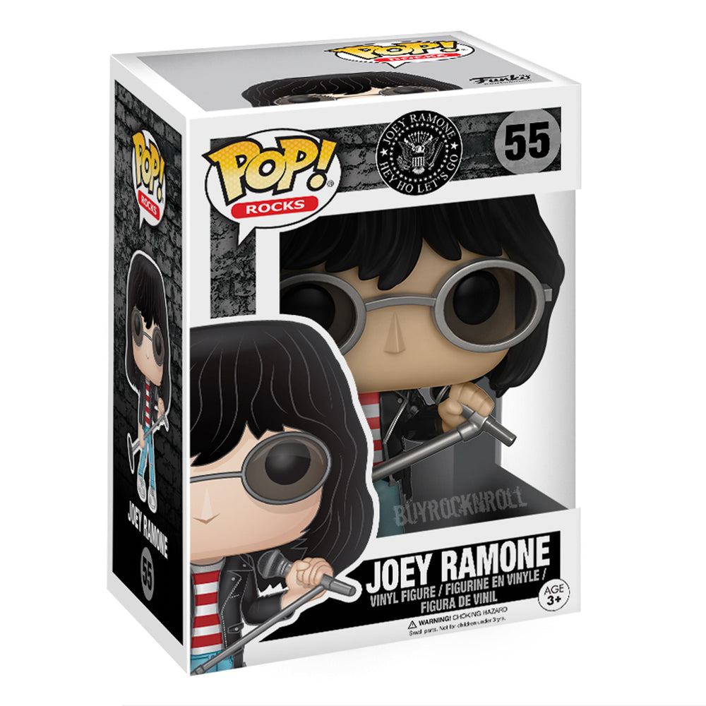 The Ramones Collectible 2017 Funko POP! Rocks Joey Figure #55 –