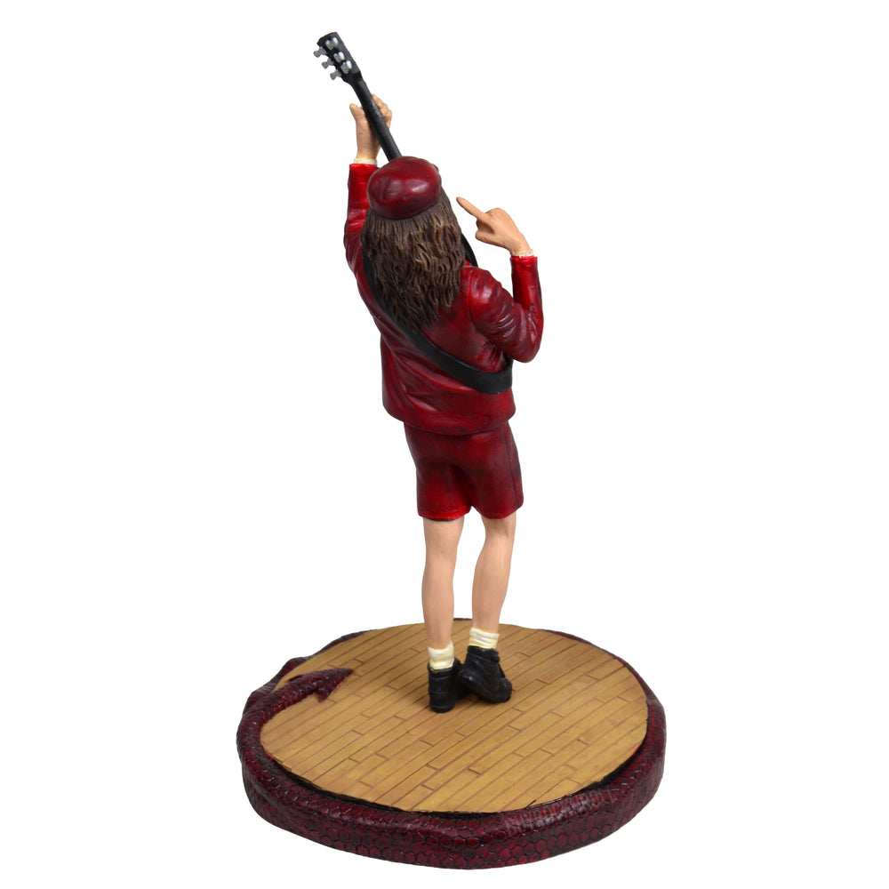 SOLD OUT! AC/DC Collectible 2008 KnuckleBonz Rock Iconz Guitar Hero Angus Young Statue