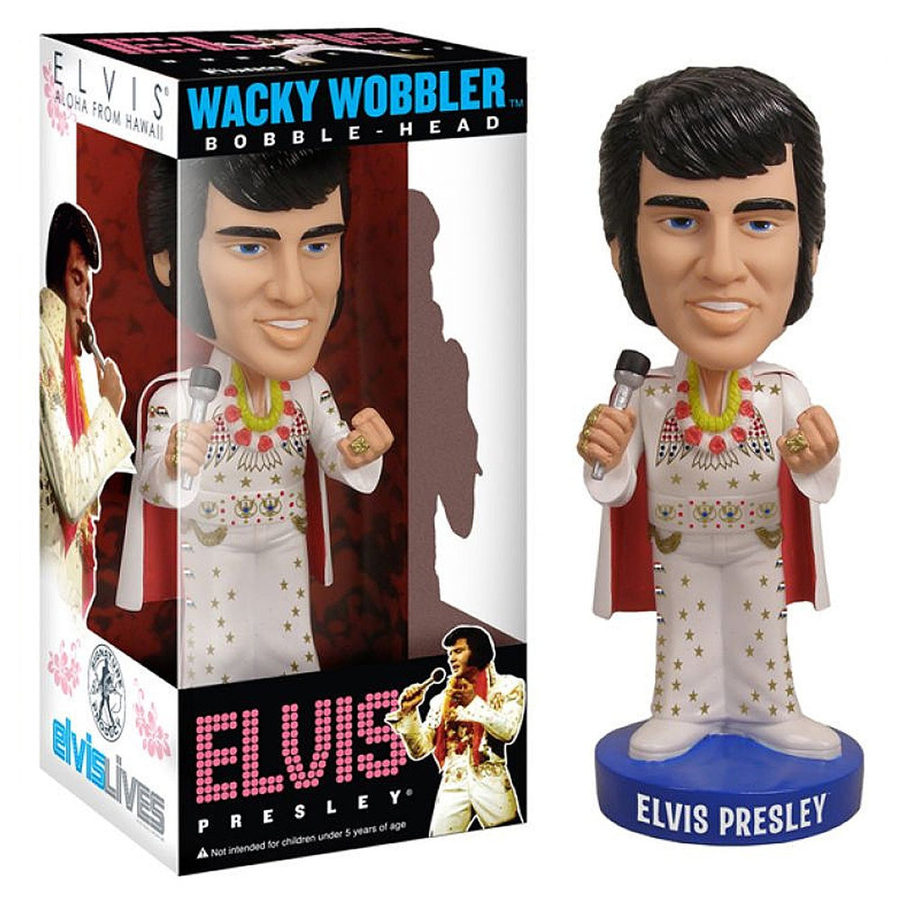 Elvis Presley Collectible 2009 Funko Aloha From Hawaii Wacky Wobbler