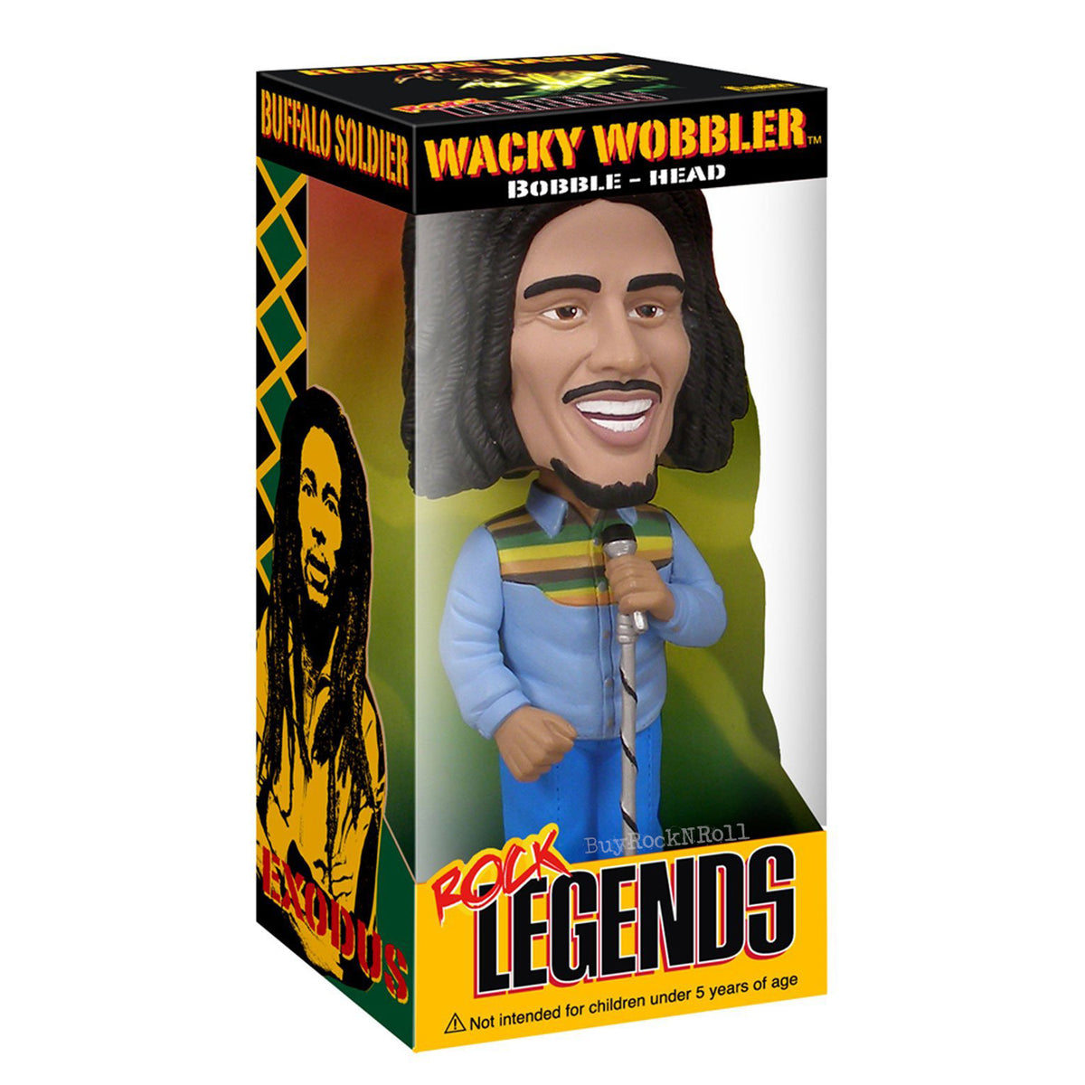 SOLD OUT! Bob Marley Rare Collectible 2009 Funko Rock Legends