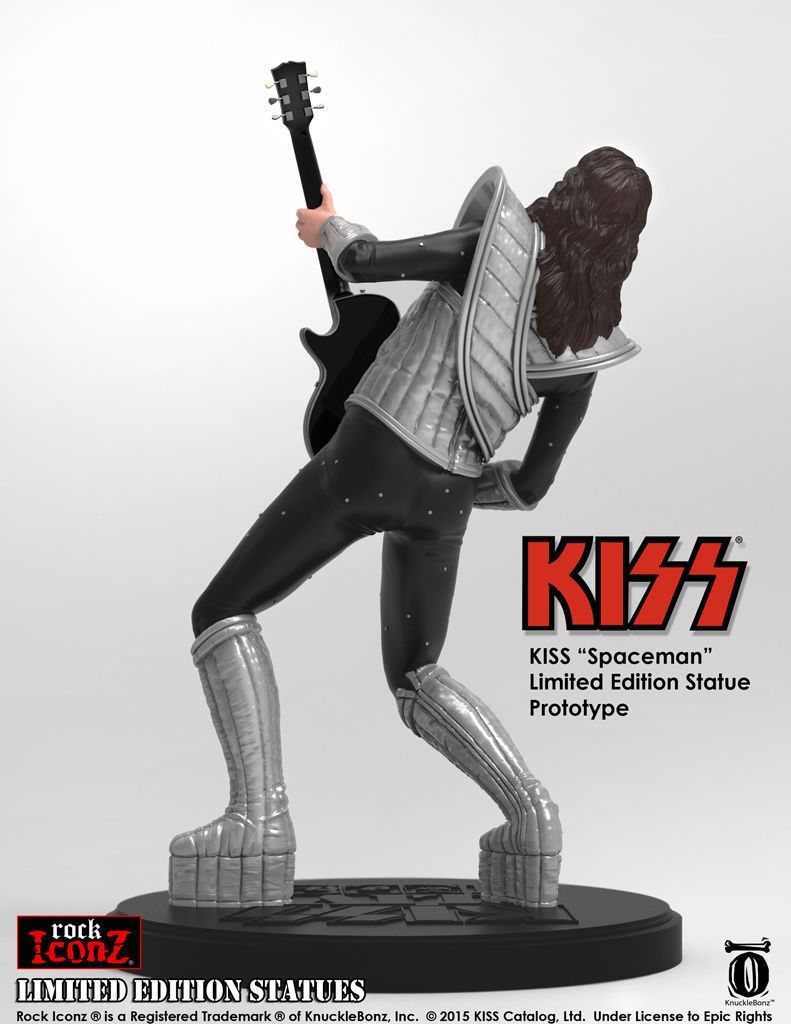 KISS Collectible 2016 KnuckleBonz Rock Iconz Alive II Ace Frehley Statue #255