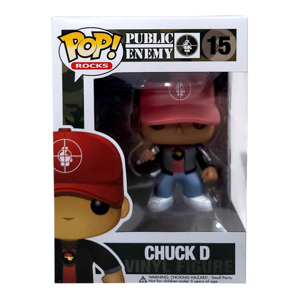SOLD OUT! Public Enemy Collectible Funko 2011 Chuck D Pop! Rocks Vinyl Figure #15