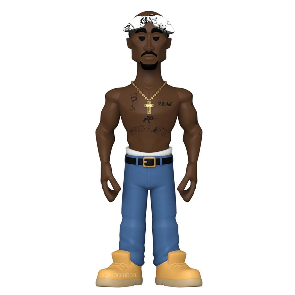 Tupac Shakur Collectible 2021 Handpicked Funko Gold Premium Vinyl 5" Figure
