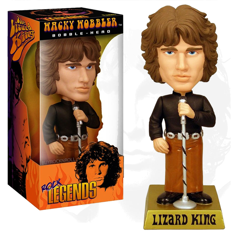 The Doors 2009 Funko Rock Legends Jim Morrison Lizard King Wacky Wobbler Bobble