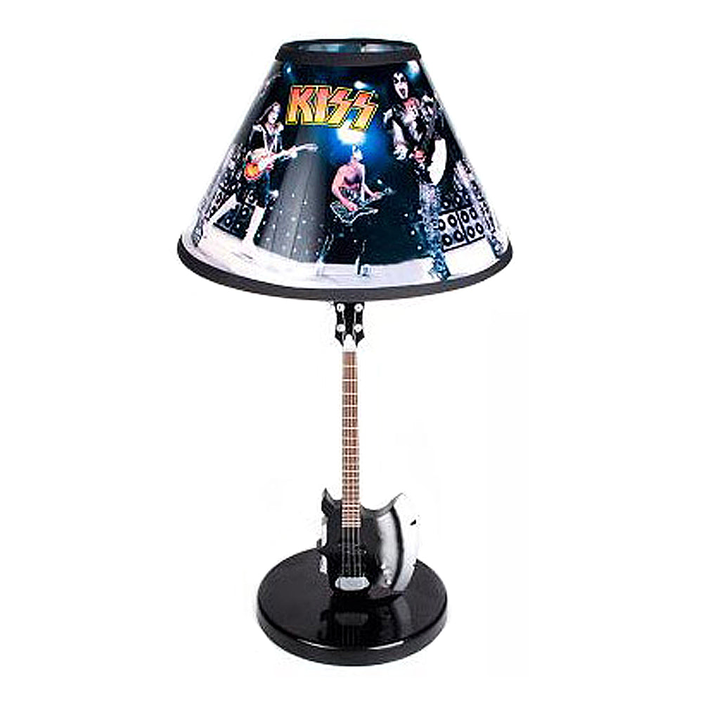 SOLD OUT! KISS Collectible 2008 Signature Networks / Rabbit Tanaka Demon Axe Guitar Table Lamp