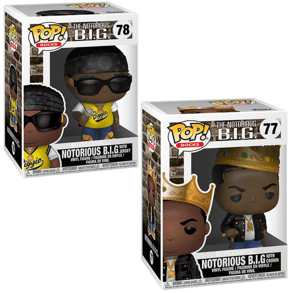 Notorious B.I.G. Collectible Handpicked 2018 Funko Pop! Rocks Biggie F ...