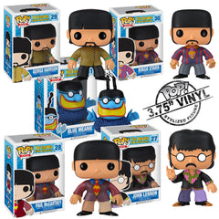 The Beatles Yellow Submarine 4 Pack Funko Pop Collectors Set! - Rocks -  2012 Pop! - Condition 8/10