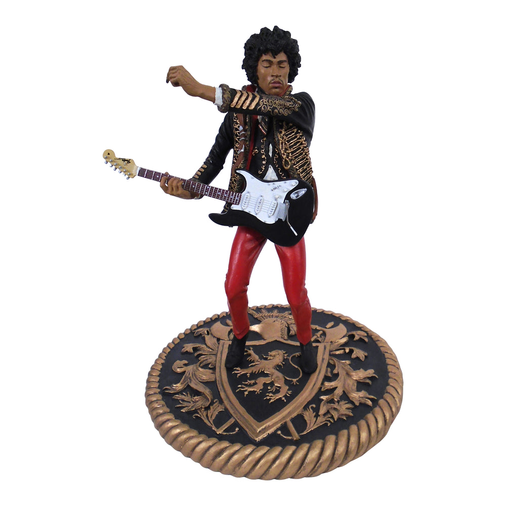SOLD OUT! Jimi Hendrix Collectible: 2008 Knucklebonz Rock Iconz Guitar Hero Color Statue