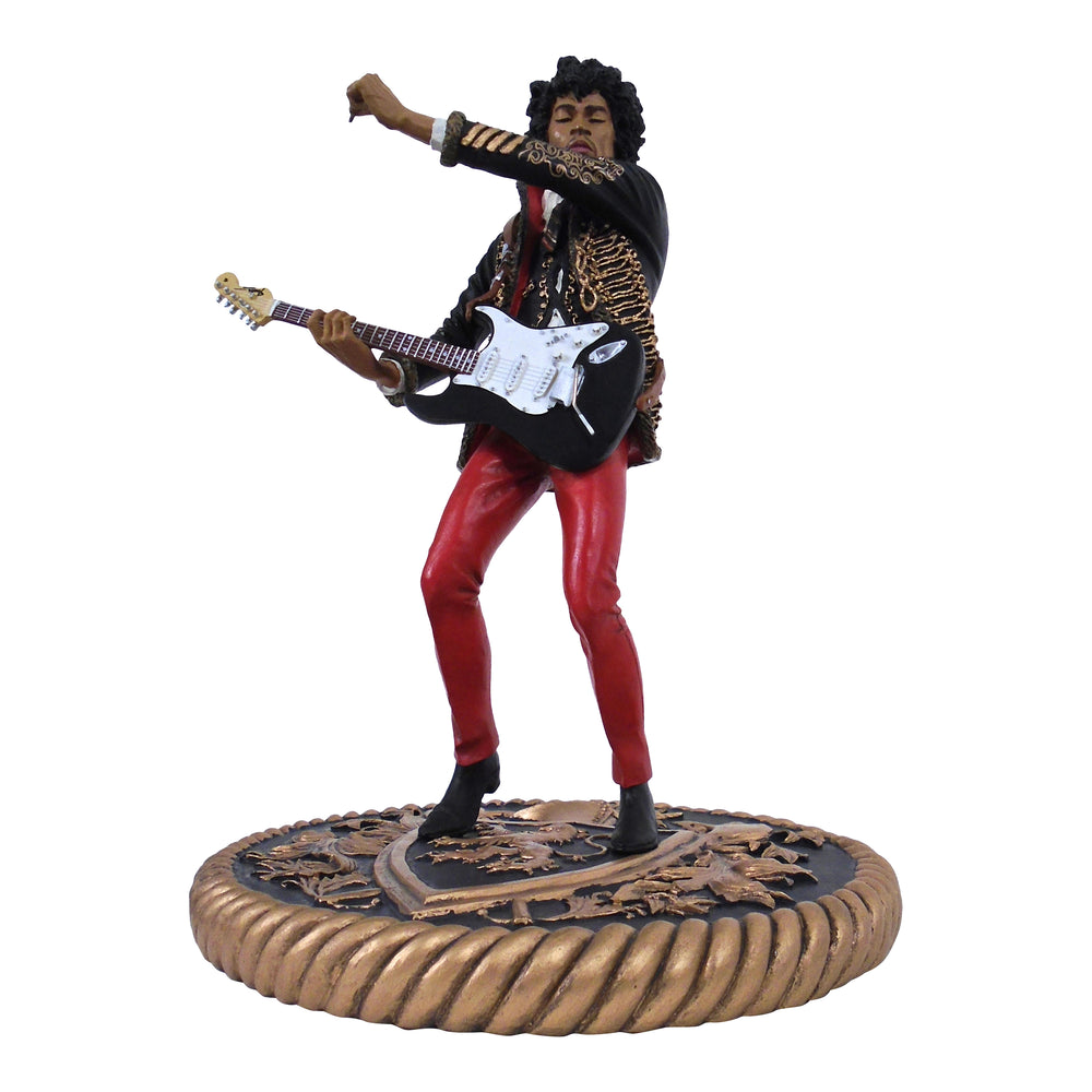 SOLD OUT! Jimi Hendrix Collectible: 2008 Knucklebonz Rock Iconz Guitar Hero Color Statue