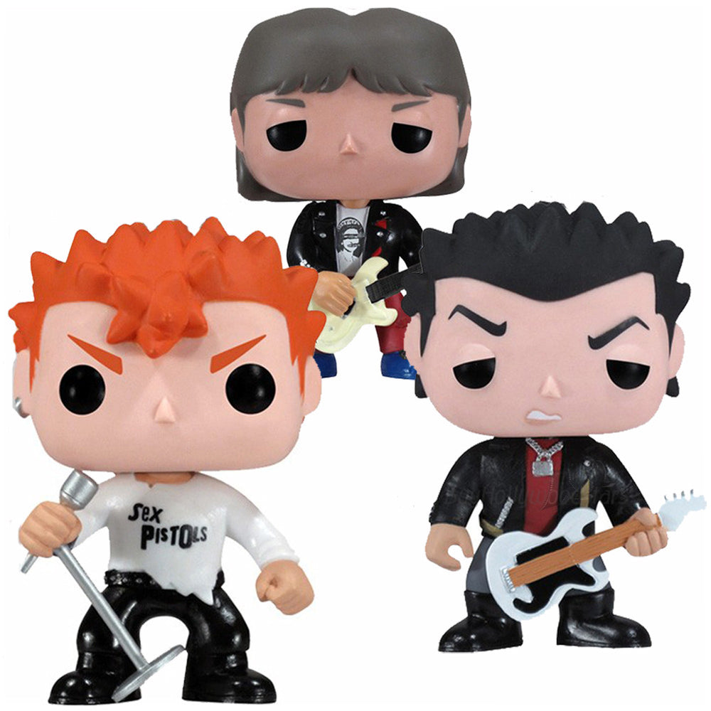 Sex Pistols Collectible 2012 Funko Pop! Rocks Band Members Vinyl Figure Set