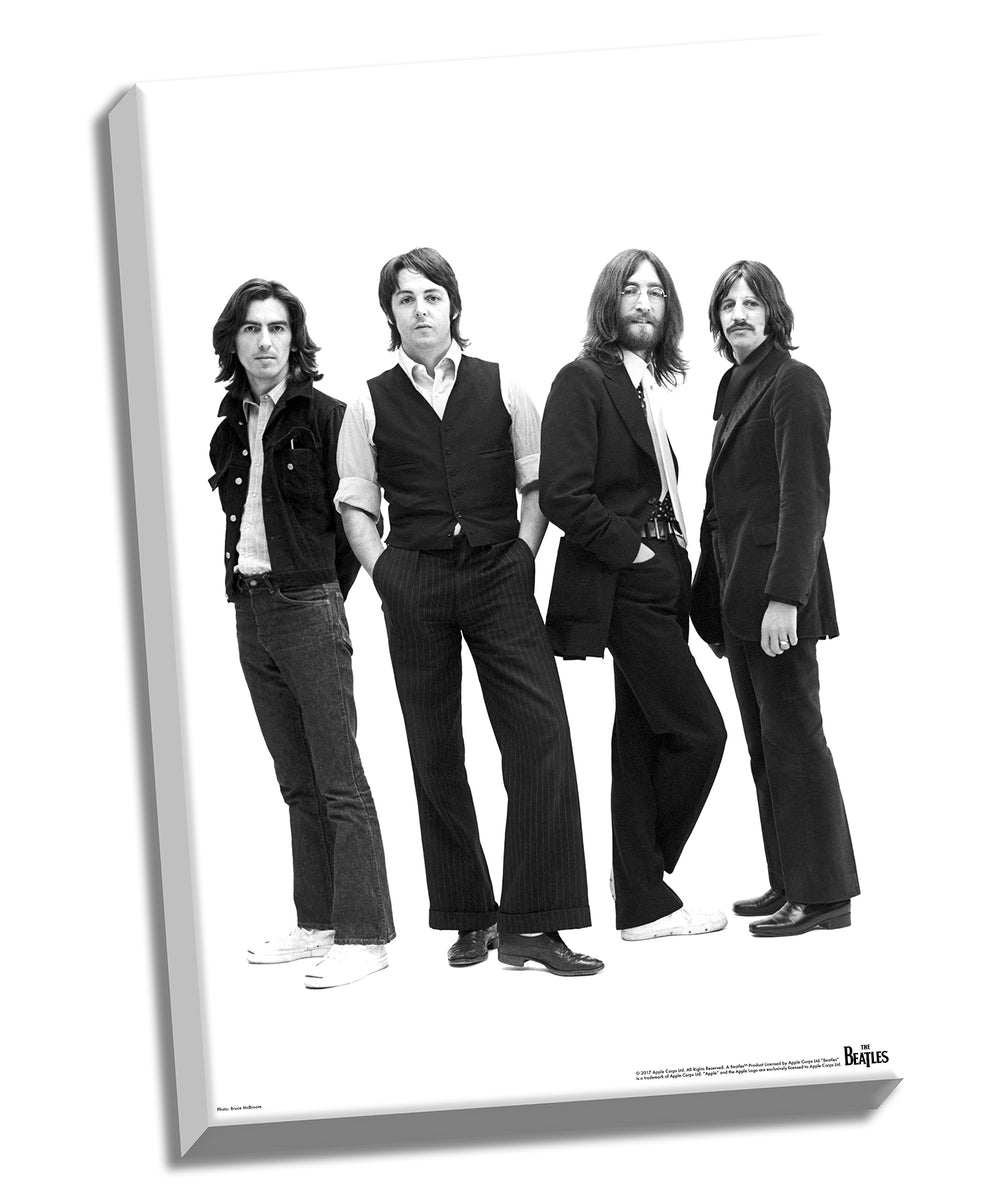 Beatles Collectible 2019 Steiner Sports 1970 Group Pose Photo Stretched Canvas 24x36