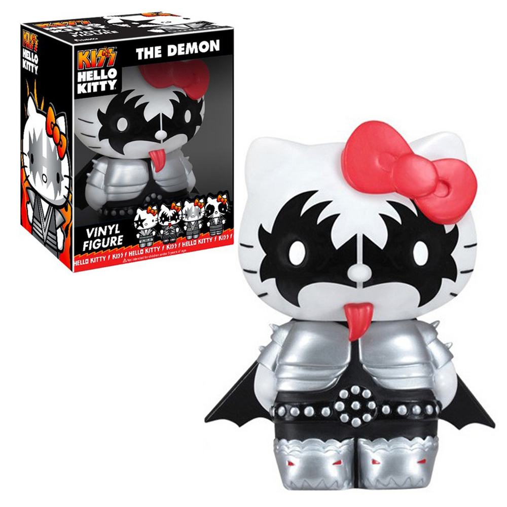 KISS Collectible 2012 Handpicked Funko Hello Kitty Gene Simmons Demon Figure