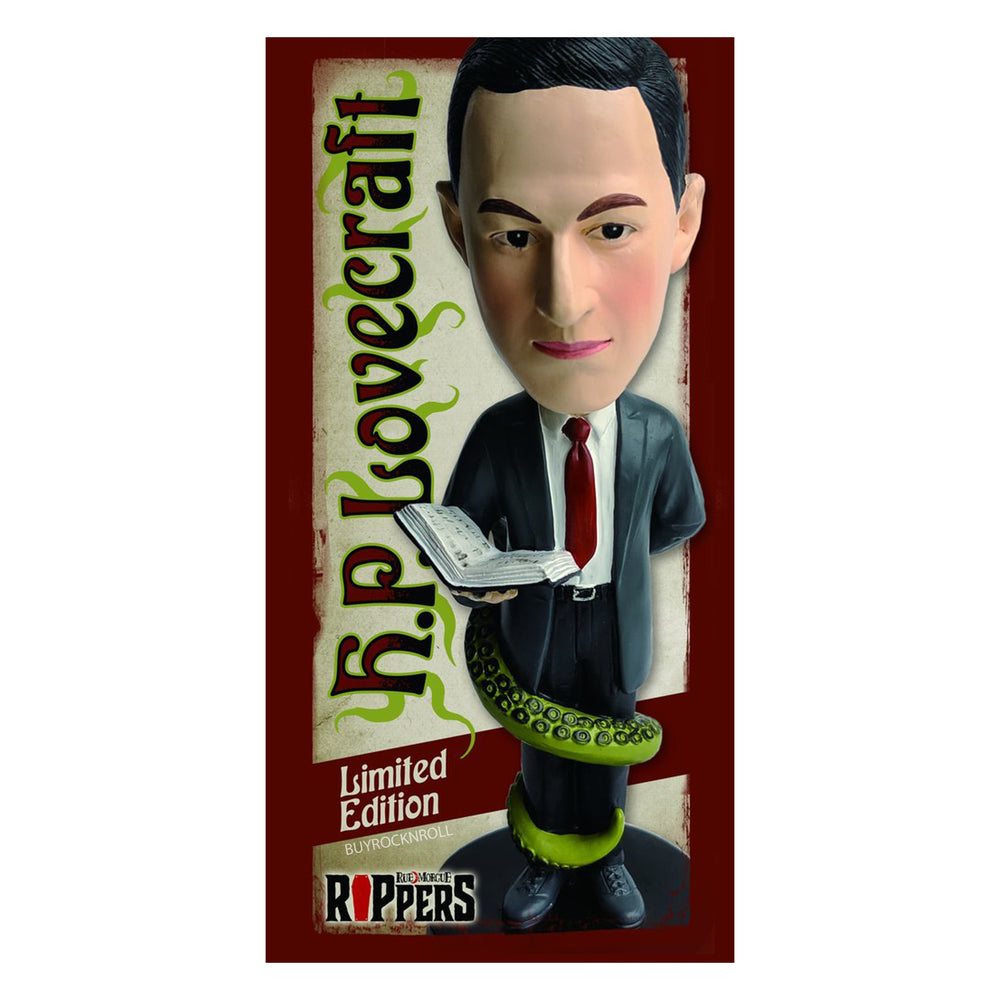 H.P. Lovecraft Collectible 2019 Rue Morgue Rippers Limited Edition Bobblehead