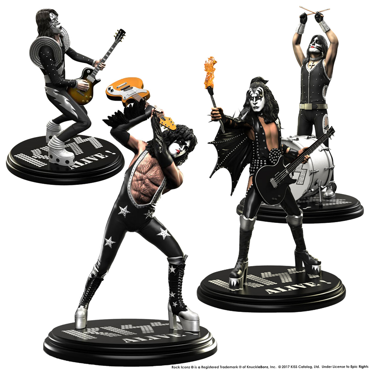 KISS Limited Edition sale Collectible Statue - ALIVE